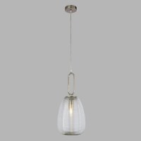 Suspension verre métal Ø 24 cm H : 1,3 m...