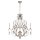 Lustre CANDELA 5 argent 9xE14 Lampe design