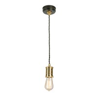 Pendelleuchte COLGAR aus Messing Industrie Design