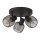 Deckenstrahler 3-flammig Schwarz E14 D: 36 cm Metall