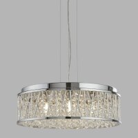 Lampe à suspendre cristal Ø 48 cm H : max....