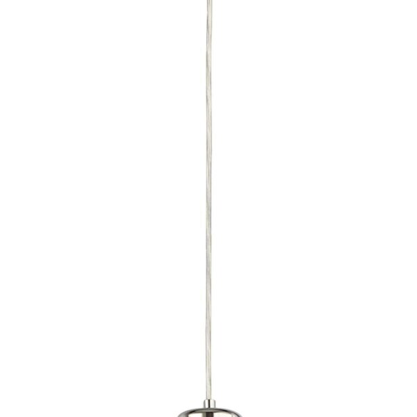 LED Hängelampe Glas verstellbar Ø 11,5 cm 3000 K