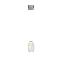 LED H&auml;ngelampe Glas verstellbar &Oslash; 11,5 cm 3000 K
