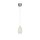 LED Hängelampe Glas verstellbar Ø 11,5 cm 3000 K