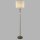 Lampadaire laiton antique naturel 165 cm E27 métal tissu
