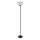 Stehlampe Schwarz Weiß E27 160 cm Glas Metall RAMIREZ