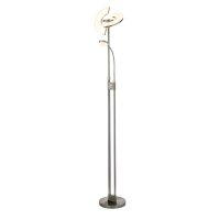 Lampadaire LED Bras de lecture 210 cm de haut Dimmable...