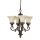 Kronleuchter 4xE27 Wohnzimmer Lampe ANABELL 1
