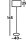 Lampadaire Salon 145 cm petit métal 2x E27 noir