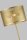 Lampadaire or 145 cm métal rétro design 2x E27