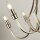 Lustre Rustikal Ø 75 cm en argent mat 8x E14