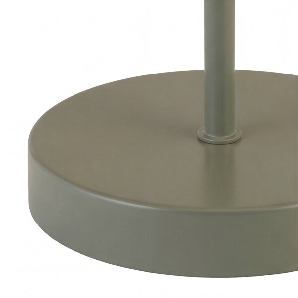 Bauhaus Tischlampe Grün Metall E14 H:46,2 cm Pilzlampe