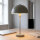 Bauhaus Tischlampe Grün Metall E14 H:46,2 cm Pilzlampe