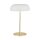 Lampe de table laiton blanc 2x E14 m&eacute;tal 40 cm de haut