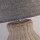 Lampe de table rotin lin 48 cm de haut E14 Gris Naturel Boho
