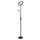 Plafonnier LED à intensité variable 193 cm 3000 K noir Bras de lecture