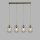 Pendelleuchte 4-flammig E27 Glas Metall Vintage LOGAN