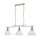 Suspension 3 flammes E27 L : 95 cm Design vintage