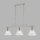 Suspension 3 flammes E27 L : 95 cm Design vintage