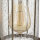 Applique E27 en laiton antique transparent verre métal vintage