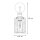 Applique E27 en laiton antique transparent verre métal vintage