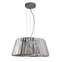 Lampe à suspendre cristal 5x E14 Ø 47 cm...