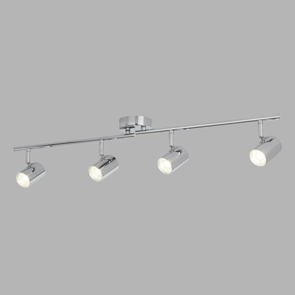 Spot de plafond LED chrome 3000 K 1459 lm métal