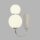 Applique LED Chrome Blanc 3000 K H : 28 cm Métal Verre