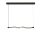 Suspension LED Noir mat Blanc Métal 2700 K L : 1 m