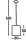 Suspension Nature Noir carré E27 Bois Bambou