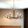 Lustre Rustikal en résine bois de cerf artificiel Ø 80 cm