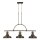 XXL Lampe suspendue RURAL en bronze Lampe 3xE27