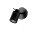Wandlampe IP44 GU10 Ø 10 cm Schwarz matt verstellbar