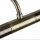 Bilderlampe verstellbar B: 35 cm 2x G9 in Messing antik