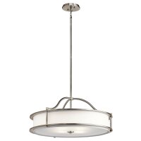 Pendelleuchte CORDA Ø61cm kürzbar 4-flmg...