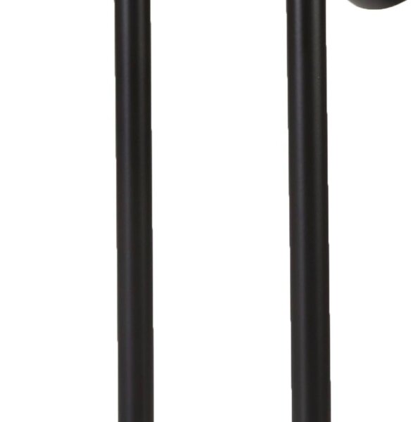 Tischleuchte Metall 45 cm GU10 Schwarz verstellbar