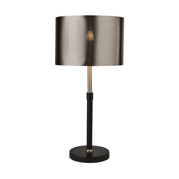 Lampe de chevet E27 59,5 cm Noir Moderne