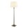 Stehleuchte 156 cm E27 in Messing Antik Creme Stoff