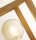 Tischleuchte klein H: 25 cm E27 Natur Bambus Holz