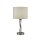 Tischlampe LED E27 H: 47 cm beleuchtete Säule