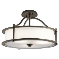 Pendelleuchte CORDA Bronze Ø46cm verstellbar Lampe