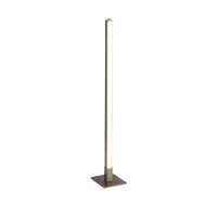 LED Tischlampe mit Touch Funktion 50 cm in Silber matt