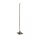 Lampe de table LED avec fonction tactile 50 cm en argent mat