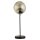 Lampe de table E27 57 cm noir champagne verre métal