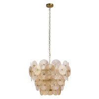 Lampe à suspendre verre métal Ø 64...
