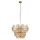Lampe à suspendre verre métal Ø 64 cm 9x G9 Moderne artistique