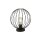 Lampe de table noir E27 32,5 cm &Oslash; 30 cm m&eacute;tal CAMERON