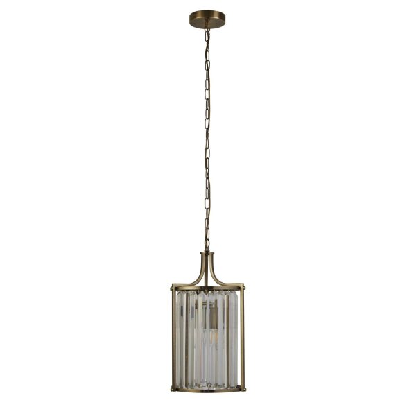 Hängelampe Kristall Art Déco Ø 26 cm H: max. 1,5 cm 2x E14