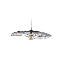 Hängelampe Schwarz E27 Ø 53 cm Metall Retro...