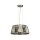 Pendelleuchte Rauchglas Kristall Ø 47 cm H: max. 150 cm